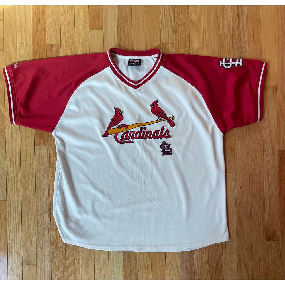 STL Cardinals Jersey by Stitches, size 2XL